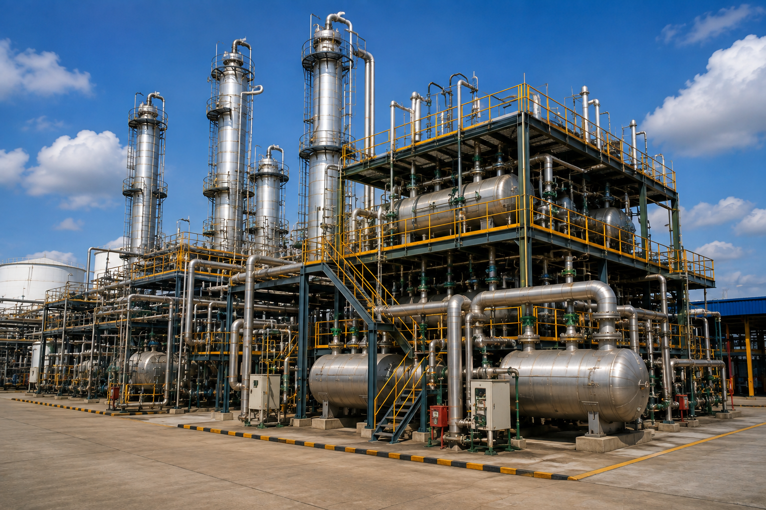 Industrial process plant